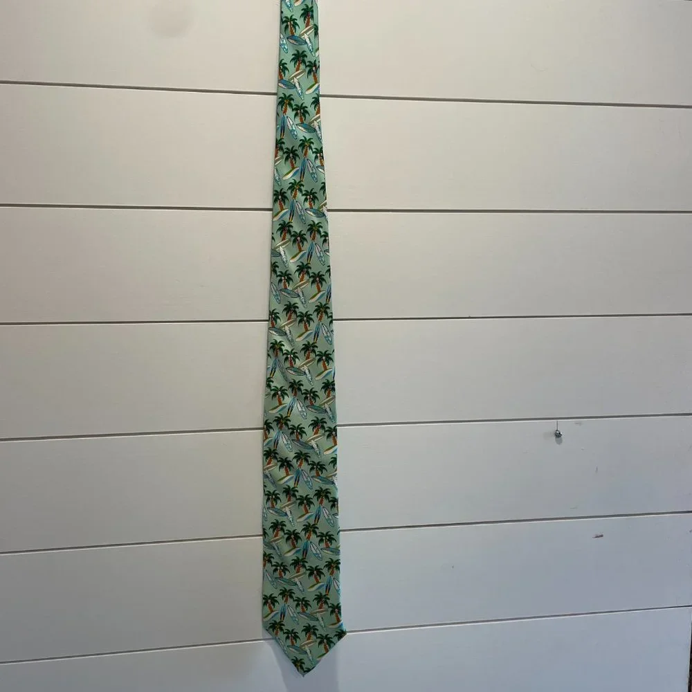 Angela Moore Surf's Up Men's Tie - Picture 5 of 5